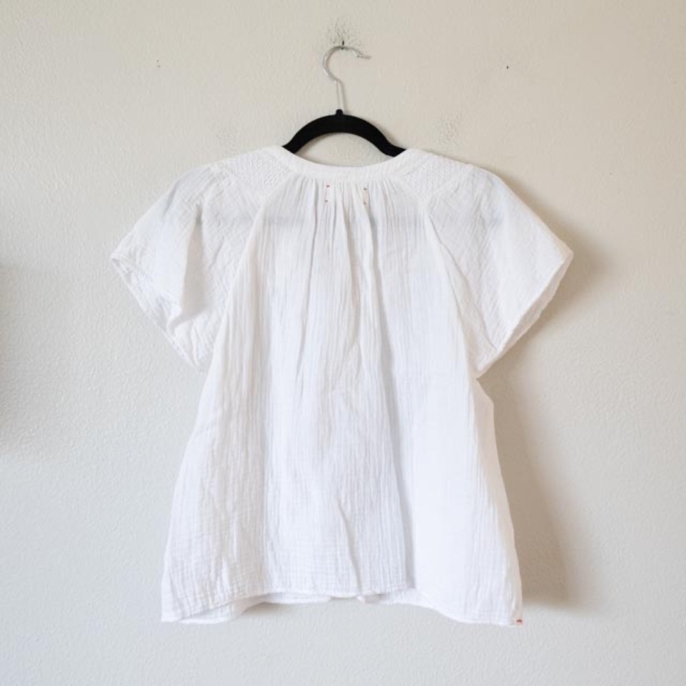 Xirena Tati Blouse Cotton Top - Picture 4 of 6